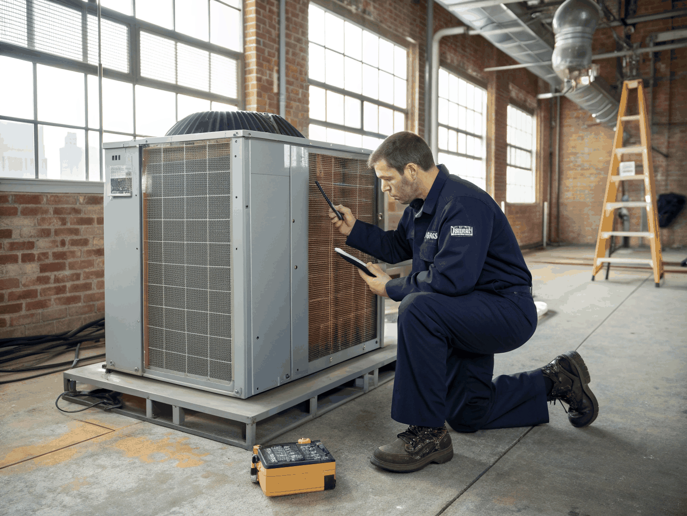 Dream Air Services technician providing heating maintenance in Miami